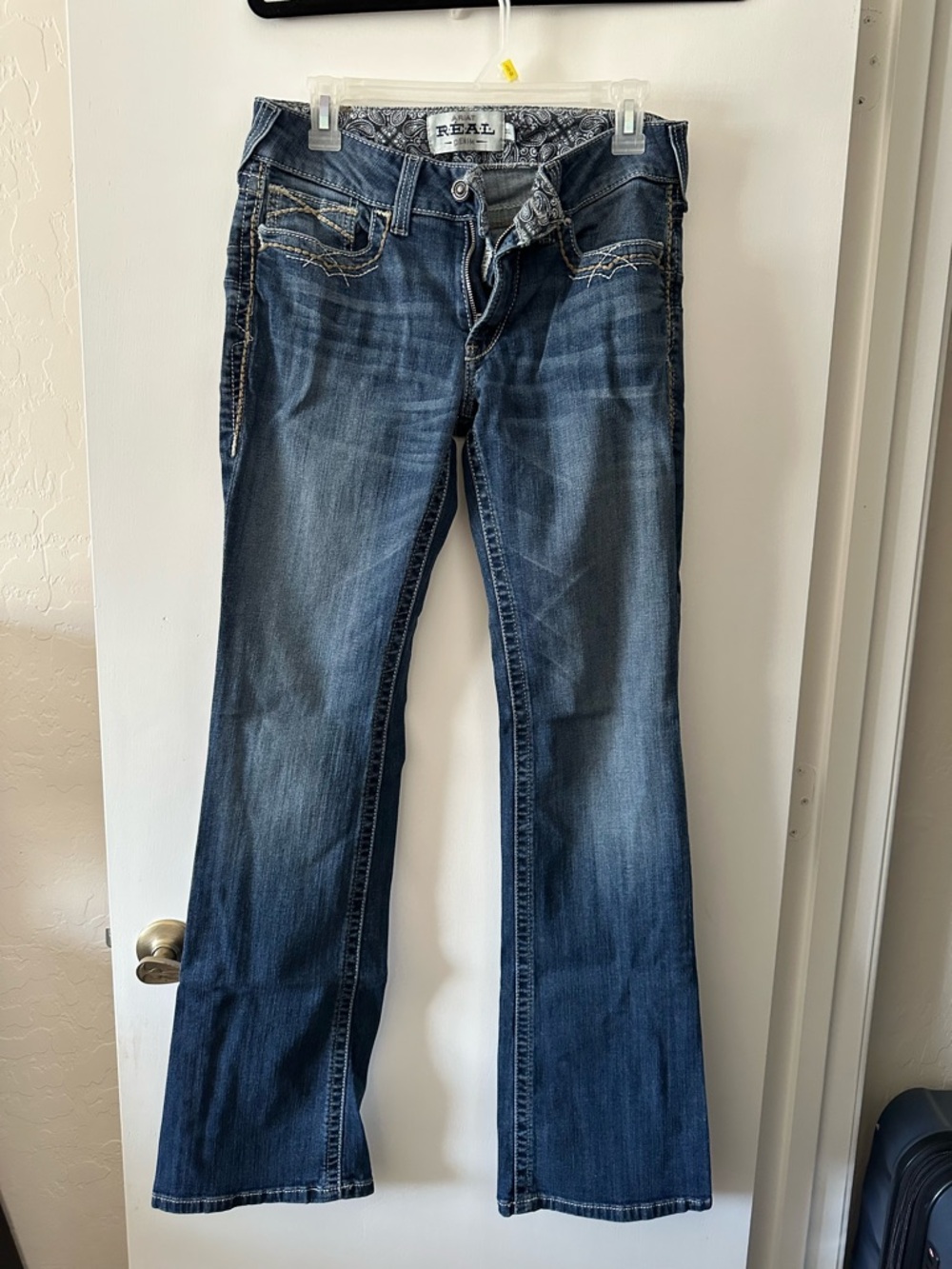 Ariat Women's Dark Blue Boot Cut Jeans